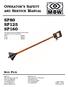 SP80 SP125 SP160 OPERATOR S SAFETY AND SERVICE MANUAL SOIL PICK