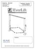 Model No. EE-6215E. Installation, Operation and Parts Manual. Distributed by. Clear Floor Two Post Lift, Electrical Release Lifting Capacity 5000KG