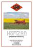 OPERATOR S MANUAL SANDS AGRICULTURAL MACHINERY