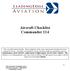 Aircraft Checklist Commander 114
