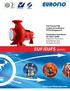EUF/EUFS series. Fire Pump PSB Listed according to CP52(Singapore)