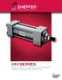 HH SERIES. Heavy-Duty Hydraulic Cylinders Pressure Rating 3,000 PSI