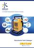 A Complete Piping System Solutions Company. Electrofusion Tools Catalogue. Brand