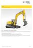 ET145 Tracked Conventional Tail Excavators