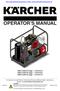 New & Reconditioned Equipment & Parts -   OPERATOR S MAN U AL