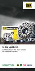 In the spotlight. LuK RepSet 2CT the repair solution for dry double clutches.
