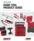 2019 CATALOG HAND TOOL PRODUCT GUIDE