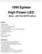 10W Epistar High Power LED