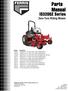 Parts Manual. IS3200Z Series Zero-Turn Riding Mower