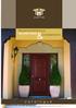 puertas Residential Entrance Security Doors& Complements catalogue