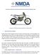 NATIONAL MOTORCYCLE DEALERS ASSOCIATION NEWSLETTER FEBRUARY Husqvarna TE 300 top selling trial/enduro in January 2019