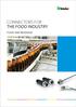 CONNECTORS FOR THE FOOD INDUSTRY. FOOD and BEvERaGE