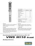 VWS MI10 front. Shock Absorber Kit for VW Golf VI, Scirocco (5K1, 137) Mounting Instructions