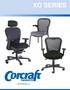 CXO. (task chair, no head rest) Features. Dimensions (in inches)