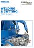 Welding & Cutting. Robot program