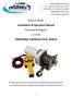 Electric Winch Installation & Operation Manual Permanent Magnet 12 V DC EMD2000SS STAINLESS STEEL WINCH
