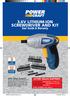 3.6V Lithium-ION Screwdriver and kit