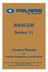 RANGER. Series 11. Owner's Manual. for. Vehicle Maintenance and Safety