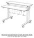 Electrical Operated Stand Up Desk Assembly Guide for 60 & 48 Wide Split Top Desks