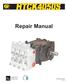 Repair Manual. General Pump is a member of the Interpump Group. Ref Rev.A 09-13