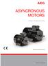ASYNCRONOUS MOTORS OPERATING INSTRUCTIONS 2018