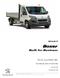 Boxer Built for Business PEUGEOT PRICES, EQUIPMENT AND TECHNICAL SPECIFICATIONS. January Model Year 2017