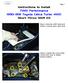 Instructions to Install TWM Performance Toyota Celica Turbo 4WD Short Throw Shift Kit