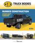 RUGGED CONSTRUCTION SUPERIOR DESIGN IN TRUCK BODY FABRICATION