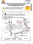 HANDY GATE ASSEMBLY, INSTALLATION AND OPERATING INSTRUCTIONS