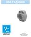 SAE FLANGES V C. Specialists in VESCOR. Hydraulic Reservoirs and Accessories