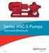 Series HSC-S Pumps Technical Brochure