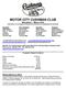 MOTOR CITY CUSHMAN CLUB Newsletter March 2015 DEDICATED TO THE PRESERVATION AND RESTORATION OF CUSHMAN MOTOR SCOOTERS