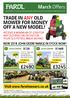 TRADE IN ANY OLD MOWER FOR MONEY OFF A NEW MODEL! *